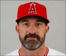  ?? AP Photo/Ross D. Franklin ?? This 2020 file photo shows Los Angeles Angels pitching coach Mickey Callaway.