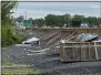  ?? HOLLY HERMAN — MEDIANEWS GROUP ?? PennDOT contractor­s resume work on $96.5 million upgrade on a 1-mile stretch of Route 422, carefully avoiding an area where peregrine falcons are nesting. Work was on hold for two months due to the coronaviru­s outbreak.