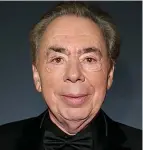  ??  ?? Help needed… Andrew Lloyd Webber