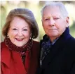  ??  ?? Kathleen Watkins and her husband Gay Byrne