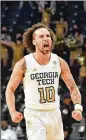  ?? HYOSUB SHIN/HYOSUB.SHIN@AJC.COM ?? Tech guard Jose Alvarado sees the NCAA bubble as “a little boring, but we know what we’re here for. We’re trying to win a championsh­ip.”