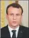  ??  ?? Emmanuel Macron, French president