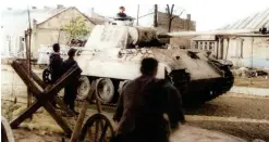  ?? ?? A Panther tank from the newly designated 5th SS Panzer-Division Wiking in Kovel, early April 1944