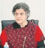  ??  ?? Ardid.La senadora priísta Beatriz Paredes Rangel afirmó que la idea de crear comisiones es darle la vuelta a la ley.
