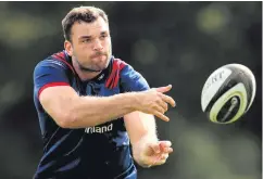  ??  ?? Firm focus: Tadhg Beirne is determined to succeed at Munster