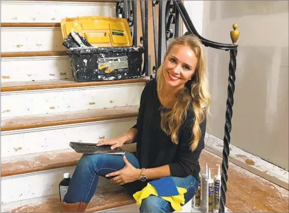  ?? DIY Network ?? TAMARA DAY, featured on DIY Network, is good with tools and machinery. “I don’t know if there’s a tool that I don’t use,” she says.