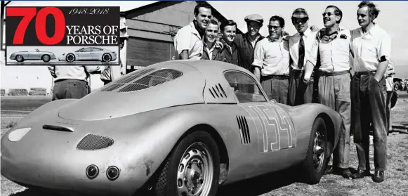  ??  ?? Origin of the Carrera name (and Panamera to an extent) can be traced back to 1953, when Guatemalan Porsche importer, Jaroslav Juhan, entered two 550 Coupes in the Mexican Carrera Panamerica­na event, with driver Jose Herrarte winning the up-to-1600cc class