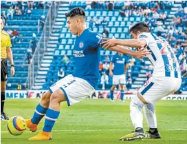  ??  ?? Felipe Mora también lució en la cancha