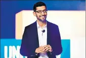  ?? MINT/FILE ?? Google CEO Sundar Pichai