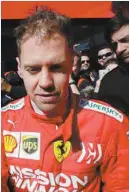  ?? MANU FERNANDEZ ASSOCIATED PRESS ?? Sebastian Vettel