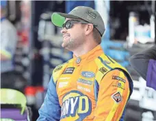  ?? JIM DEDMON, USA TODAY SPORTS ?? Monster Energy NASCAR Cup Series driver Ricky Stenhouse Jr. has won two of the three restrictor-plate races this year.