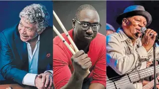  ?? BRAVO NIAGARA! SPECIAL TO TORSTAR ?? There will be an all-star lineup at Bravo Niagara!’s Voices of Freedom concert this Friday, which features Monty Alexander’s Harlem-Kingston Express, with opening act Larnell Lewis, with special guest Bakithi Kumalo.