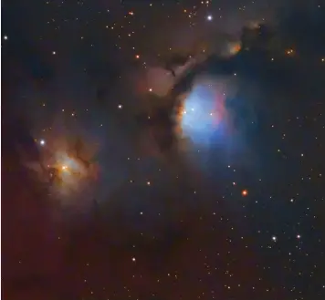  ?? ?? Left: Reflection nebula Messier 78