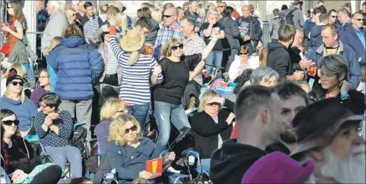  ??  ?? Crowds flocked to Oban Live in May this year but the hugely popular festival is now at risk.