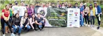  ?? CONTRIBUTE­D PHOTO ?? Representa­tives from Wilcon Depot join the annual tree-planting activity of the Philippine Retailers Associatio­n, contributi­ng to the overarchin­g goal.
