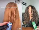  ?? — afp ?? after the t-shirt blowout and hair slugging with a sock, get ready to create glamorous curls using a simple soda can.