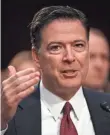  ??  ?? JACK GRUBER, USA TODAY The president’s explanatio­n for firing him, James Comey testified Thursday, “were lies, plain and simple.”