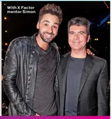  ??  ?? With X Factor mentor Simon