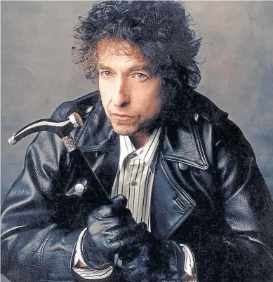  ??  ?? Bob Dylan’s lyrics are considered to be poetry of the highest order, and his honouring this week marks the first time the Nobel Prize for Literature has been awarded to a songwriter