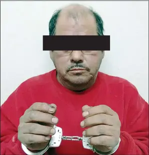  ??  ?? ManUeL oCtaVIo Reyes Molina y/o Manuel Octavio Reyes Molinar de 53 años