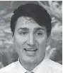  ??  ?? Justin Trudeau