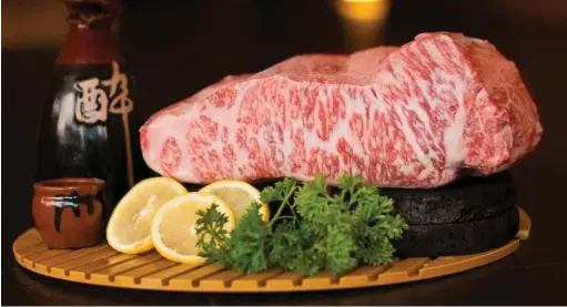  ??  ?? KUMAMOTO BEEF