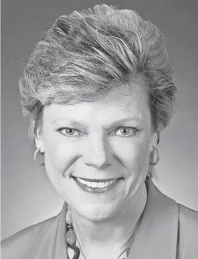  ?? RANDY SAGER / AP ?? Political journalist Cokie Roberts died Tuesday in Washington of complicati­ons from breast cancer. She was 75.