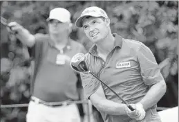  ?? STAN CARROLL/THE COMMERCIAL APPEAL ?? Padraig Harrington, who has 28 victories as a pro, was eighth after a 5-under 65 in the third round of the FedEx St. Jude Classic. He’s six strokes behind leader Shawn Stefani.