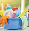  ?? ISTOCK ?? Store cleaning products and equipment in a tub or bucket that you can take with you from room to room.