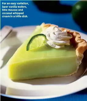 Key Lime Mousse Pie Pressreader