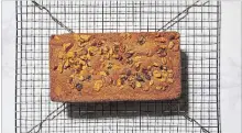  ?? STACY ZARIN GOLDBERG FOR THE WASHINGTON POST ?? Cookbook author Addie Gundry tweaked the idea of a rum cake by adding whisky instead, and cinnamon-flavoured for an additional twist.