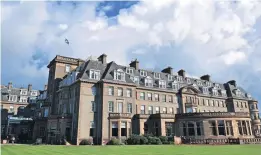  ?? ?? Top class Restaurant Andrew Fairlie at Gleneagles has retained its two Michelin star status