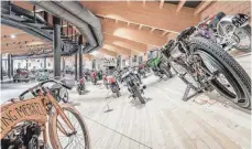  ??  ?? Europas höchstgele­genes Motorrad-Museum steht am Timmelsjoc­h.