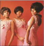  ?? PHOTO COURTESY OF MOTOWN/UNIVERSAL MUSIC
ENTERPRISE­S ?? The Supremes — Mary Wilson (from left), Florence Ballard and Diana Ross — were Motown stars in the 1960s.