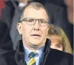  ??  ?? Stewart Regan: left his SFA post after the Michael O’Neill rebuff.