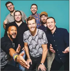  ?? (Courtesy photo/Huntertone­s) ?? Old friends of the Walton Arts Center, the Brooklyn-based Huntertone­s will perform at the Masquerade Ball Feb. 12 along with the Bentonvill­e High School Choir and the Mixtapes.