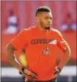  ?? ASSOCIATED PRESS FILE ?? Browns cornerback Joe Haden, who is recovering from ankle surgery, has been placed on the active/physically unable to perform list.