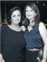  ??  ?? Angeli Gurnamal and Meena Bhavnani