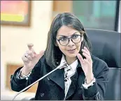  ??  ?? La ministra de Salud Pública, Ximena Garzón.