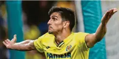  ?? Foto: Peter Morrison, dpa ?? Gerard Moreno vom spanischen Spitzenklu­b FC Villarreal könnte am ehesten vom Messi‰Abgang profitiere­n.