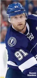  ??  ?? Steven Stamkos