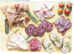  ?? ?? Red meats and deli meats are high in sodium and saturated fats that increase your cholestero­l levels and your chances of developing heart disease.