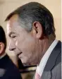  ??  ?? Ultimo atto. John Boehner