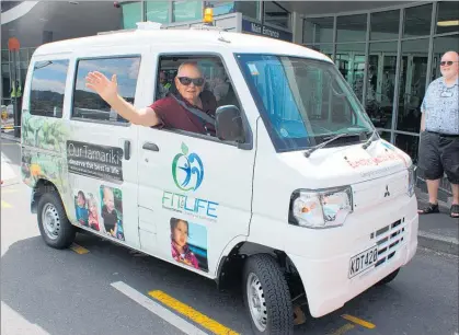  ?? PICTURE / SUPPLIED ?? GIDDAY: Whangarei Hospital’s shuttle bug is one of six electric vehicles that have been added to the Northland DHB’s fleet.