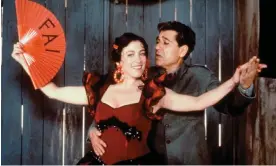  ?? ?? Carmen Maura and Andrés Pajares in ¡Ay Carmela!, 1990, Carlos Saura’s most successful film. Photograph: TCD/Alamy