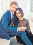  ?? FOTO: DPA ?? Zwei Turteltäub­chen: Prinz Harry und Meghan Markle.