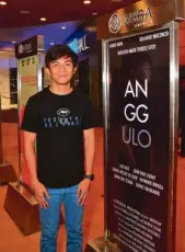  ??  ?? Raymund Ribay Guiterrez's short film, Imago, was a finalist in the Short Film Competitio­n of the Cannes Film Festival. Raymond won the Best Director Award during the first Brillante Mendoza Film Workshop in 2014 for his film Anggulo.