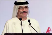  ??  ?? Dr Tayeb Kamali, chairman, IOD India, UAE chapter, and director-general of Education and Training Developmen­t, Ministry of Interior, UAE, at the convention.