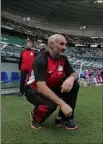  ?? (Photo archives Nice-Matin) ?? François Ciccolini, ici au Stade de France, a gagné la Gambardell­a    avec les U  de l’ASM.