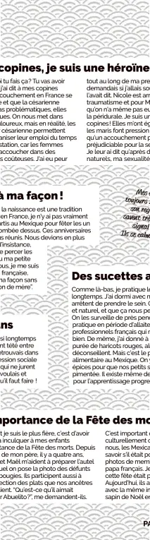  ??  ?? Mes enfants disent toujours : “Ah maman fait son regard noir” et ils savent très bien que c’est le signal pour arrêter. Ils se calment directemen­t !